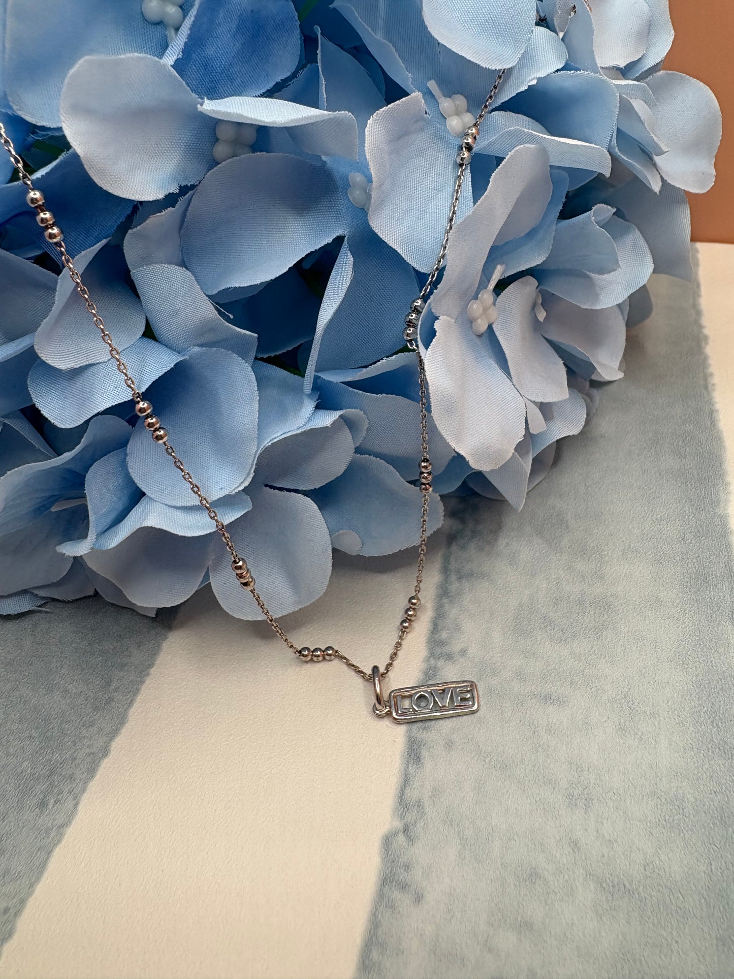 “Love” Word Necklace