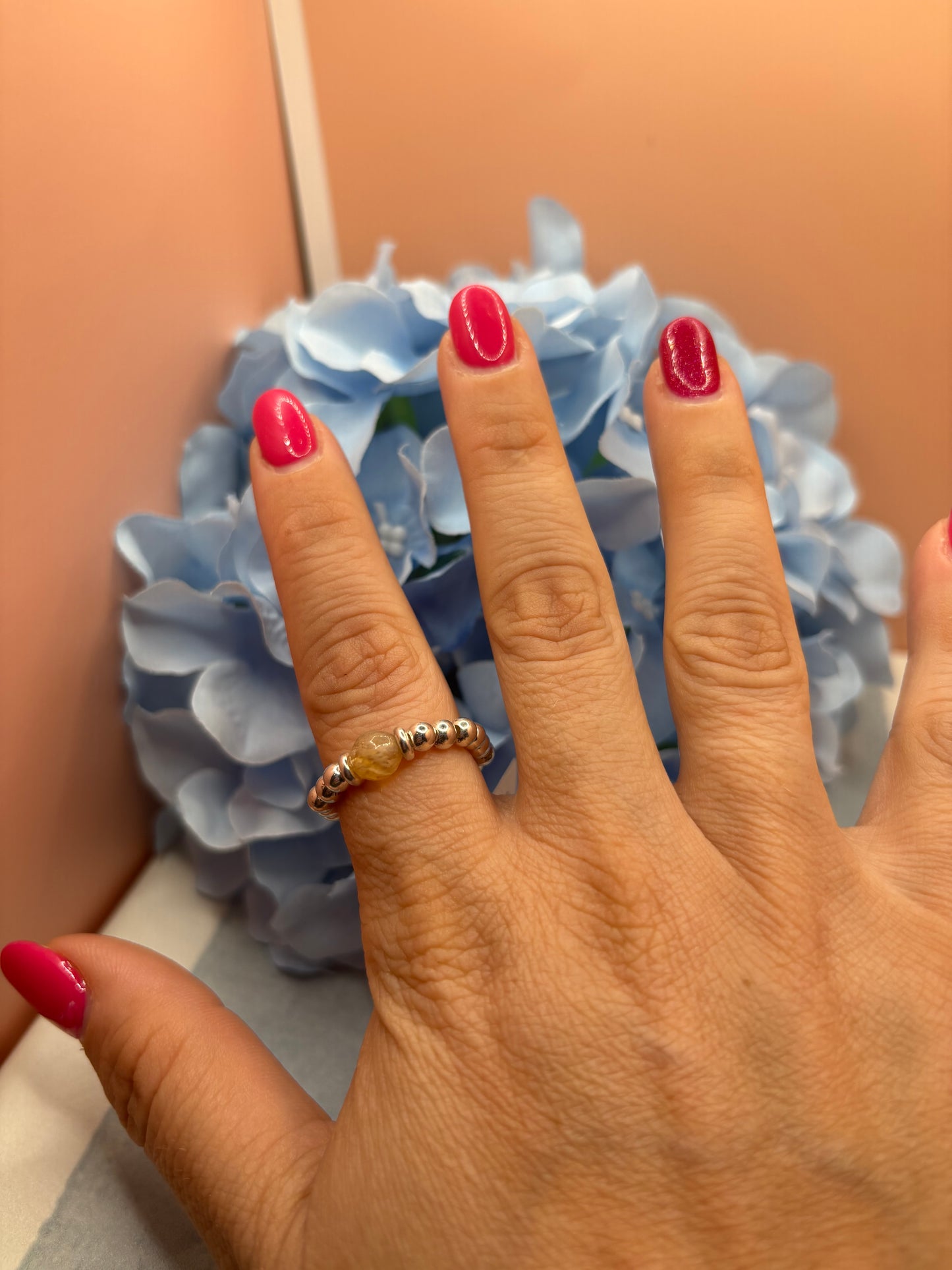 Crystal Beaded Rings
