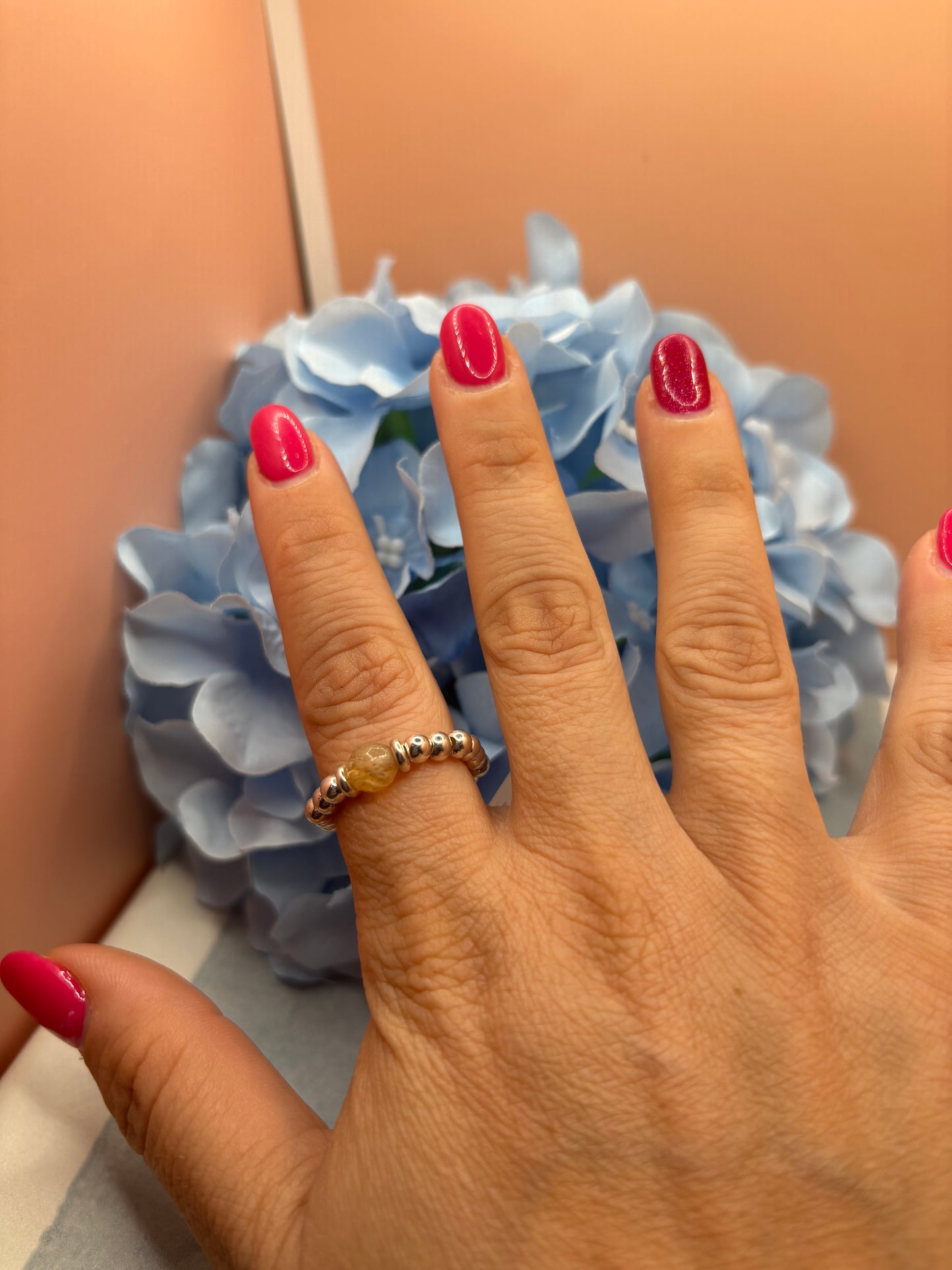 Crystal Beaded Rings