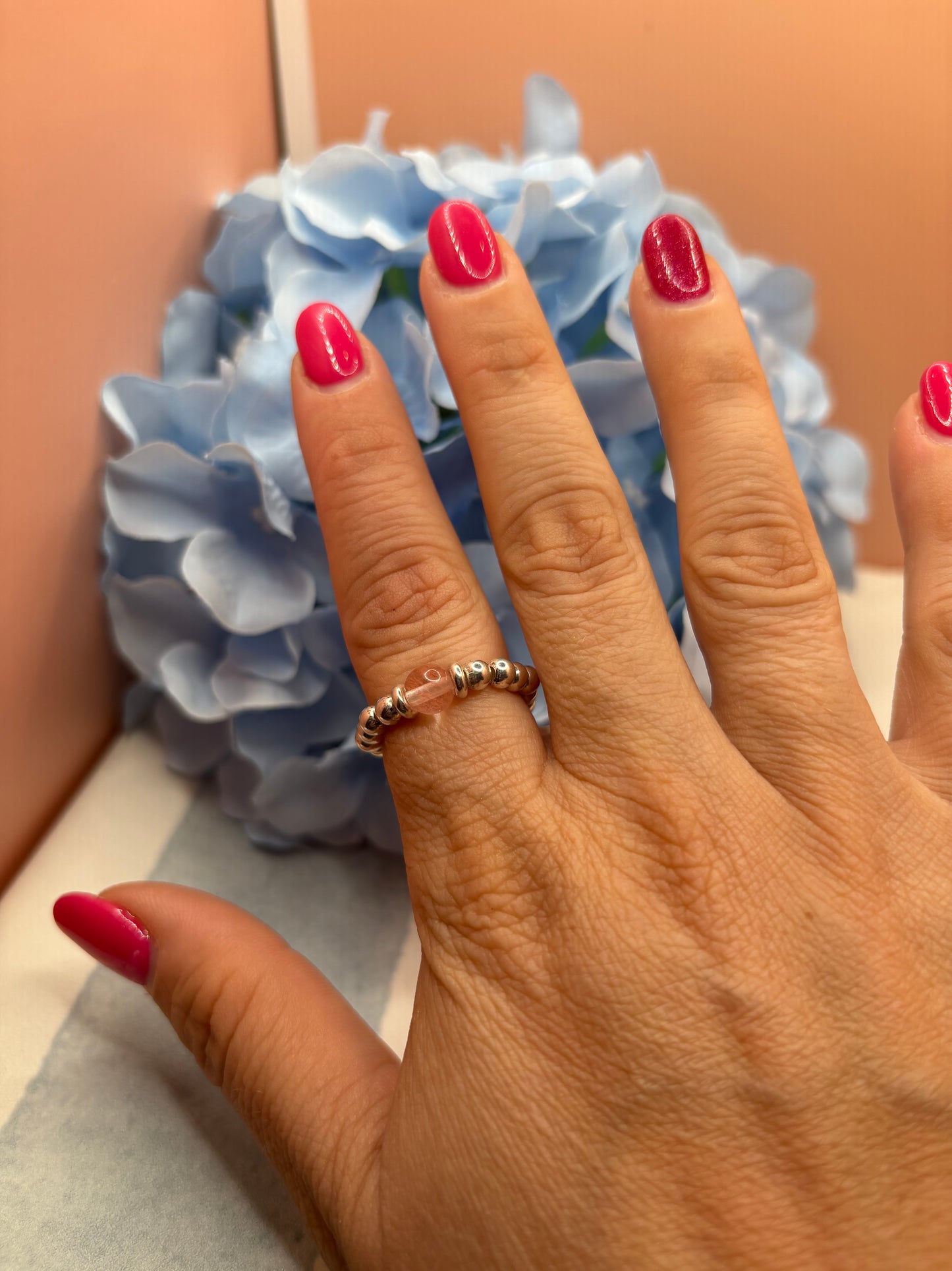Crystal Beaded Rings