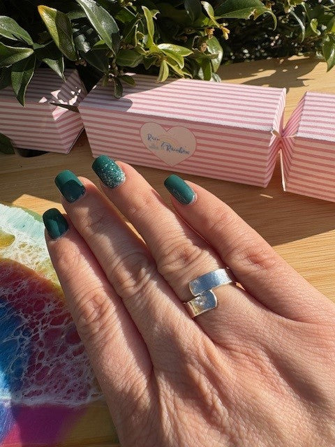 Handmade Twist Ring 🔄✨
