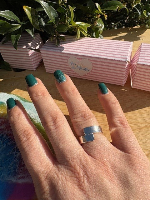 Handmade Twist Ring 🔄✨