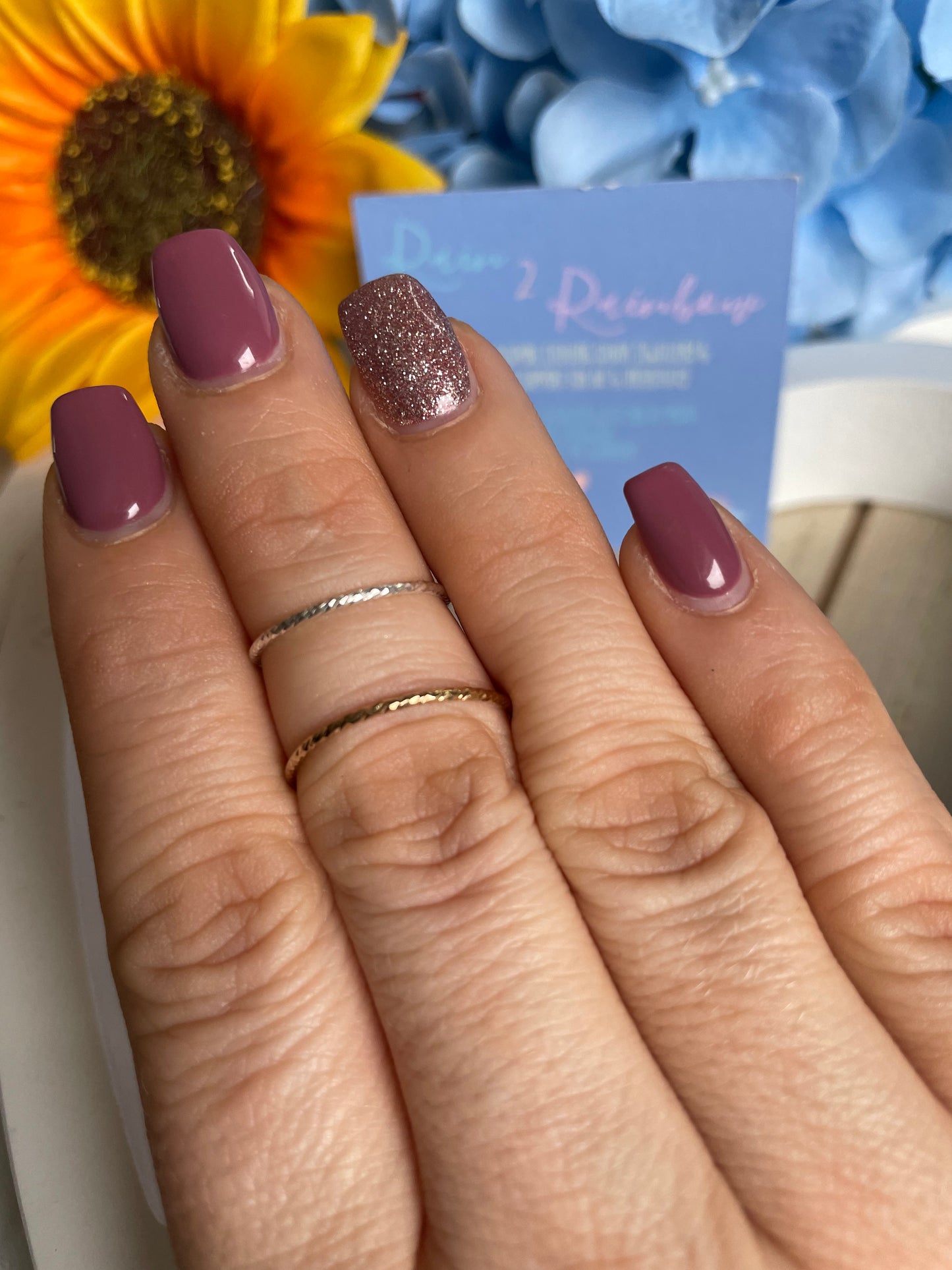 Sterling Silver Sparkle Stacking Ring