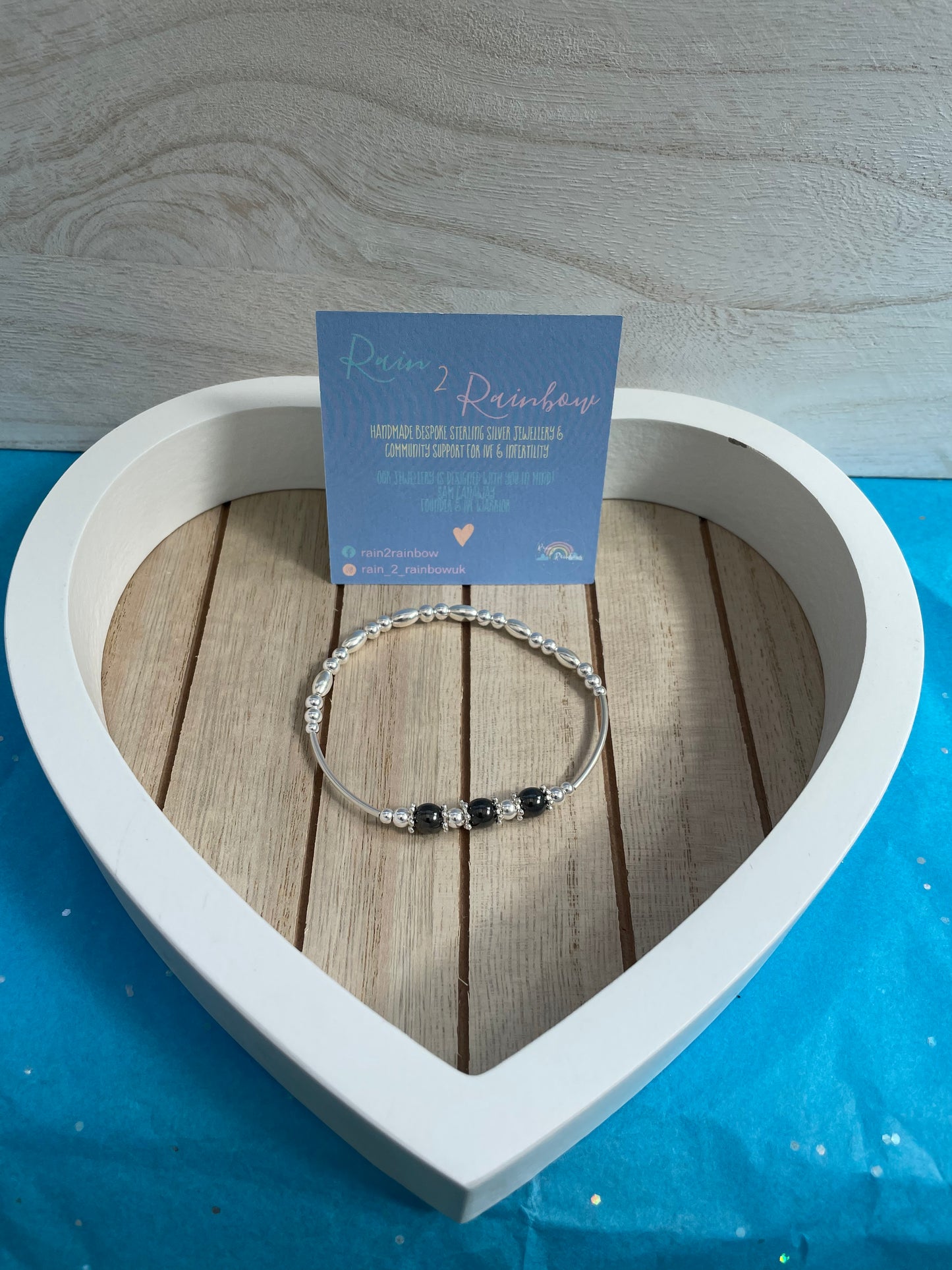 Triple Hematite Bracelet