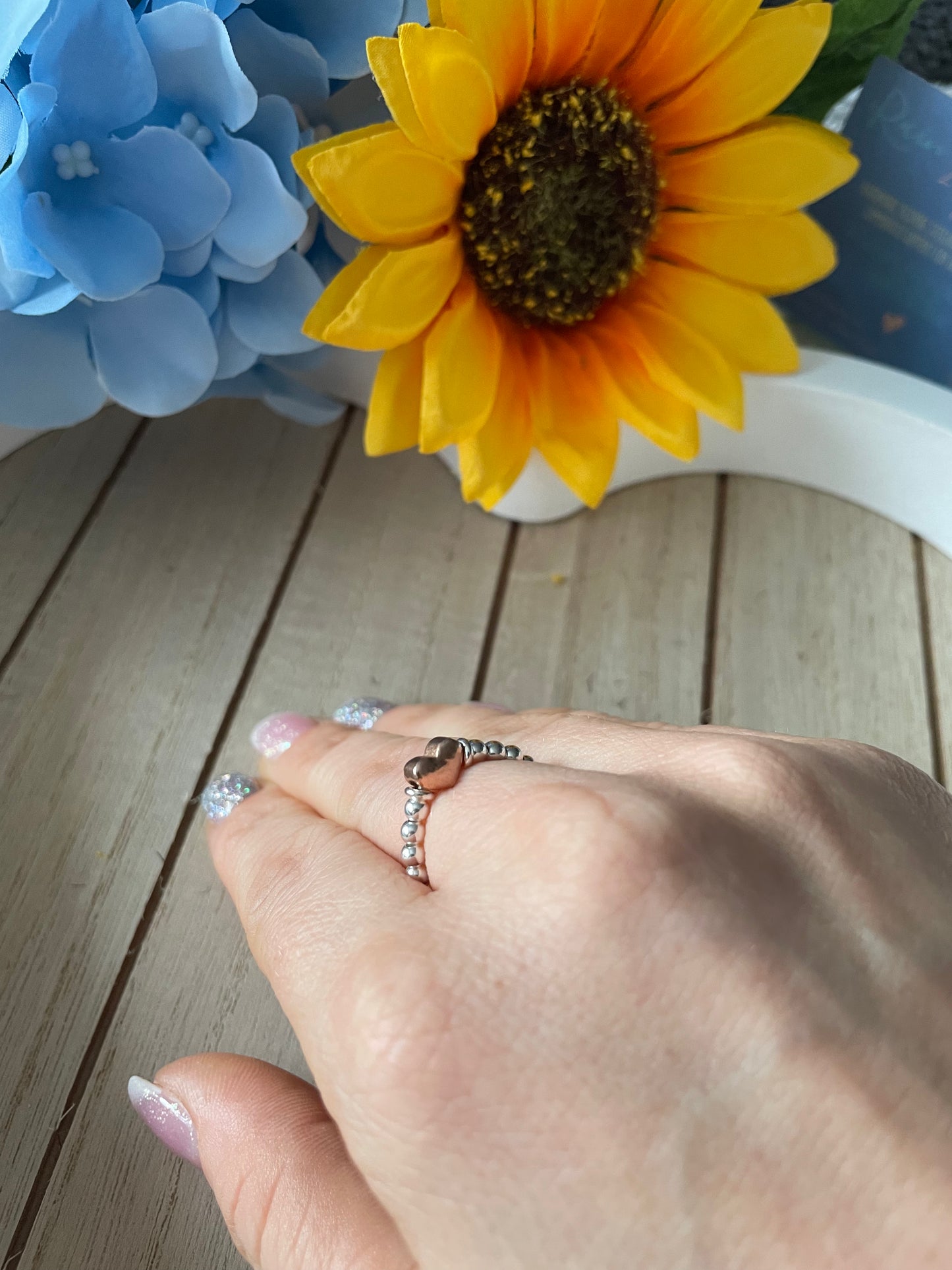 Rose Gold Heart Ring