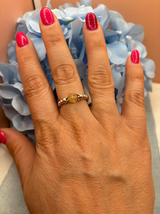 Crystal Beaded Rings