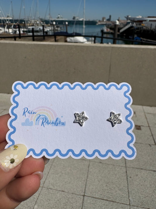 CZ Star Studs