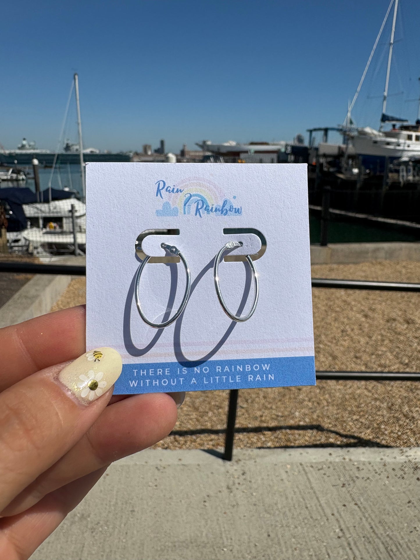 15mm Oval Hoops