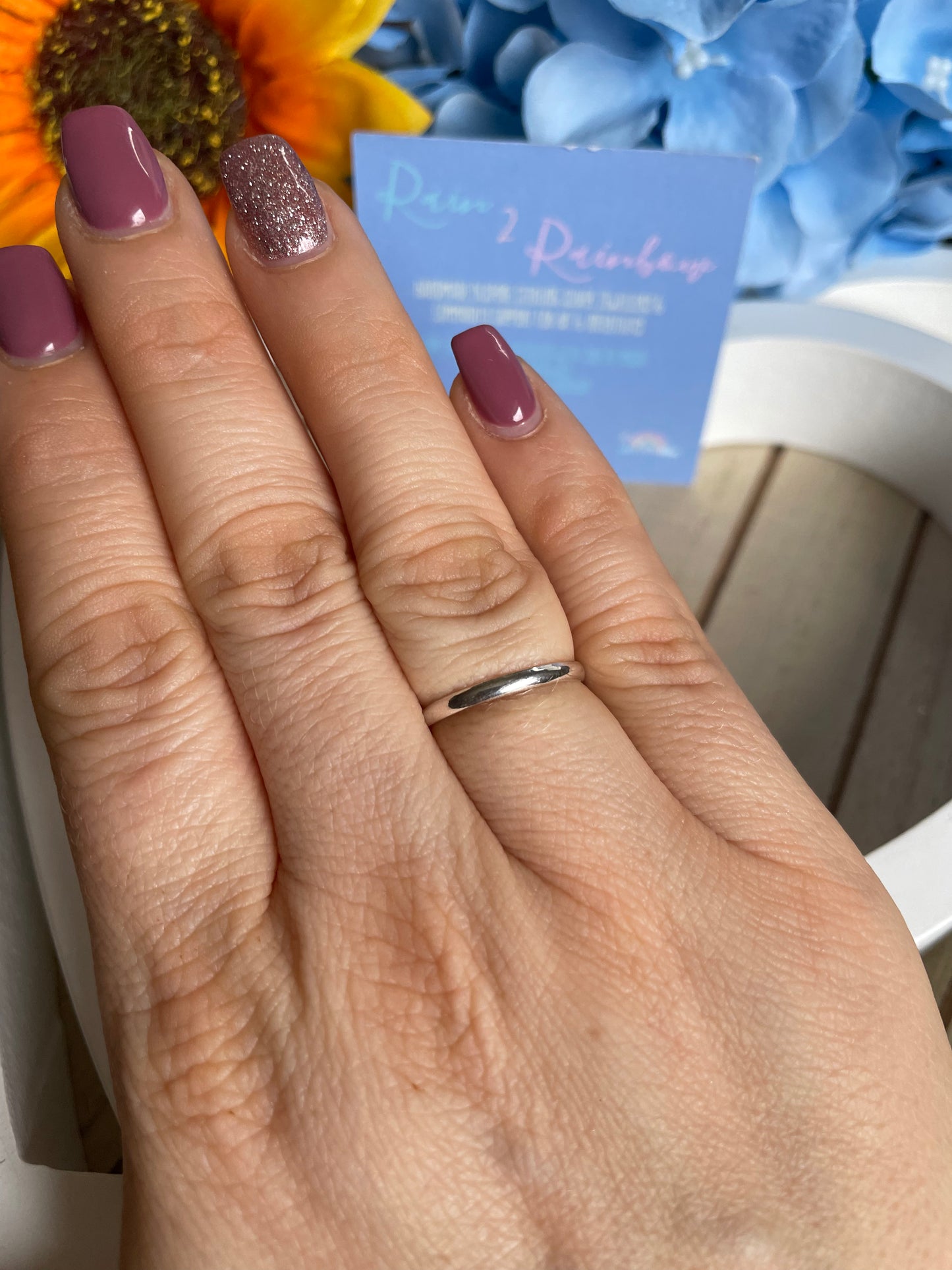 Sterling Silver Plain Round 2mm Stacking Ring