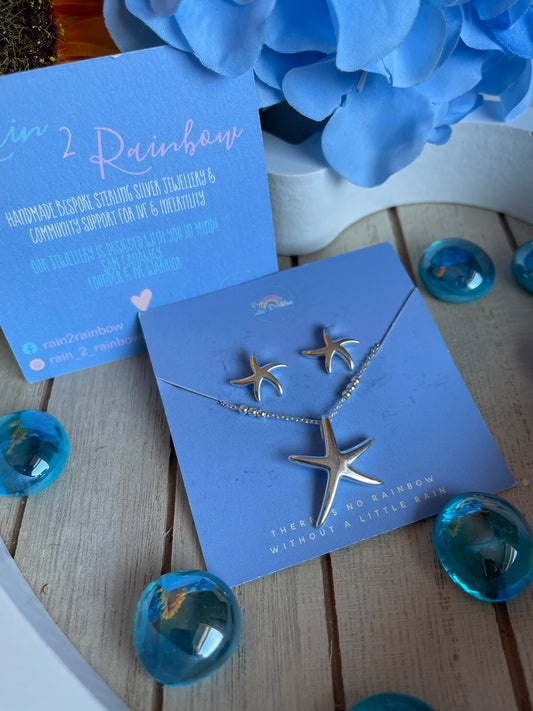 Starfish Jewellery Set