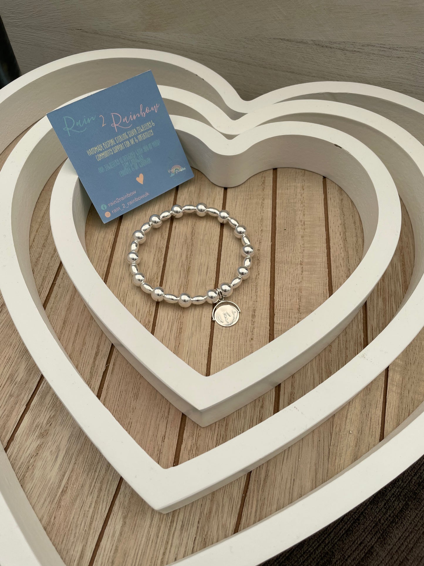 Chunky Open Heart Bracelet